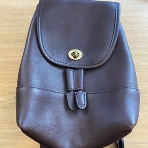 Coach mini backpack